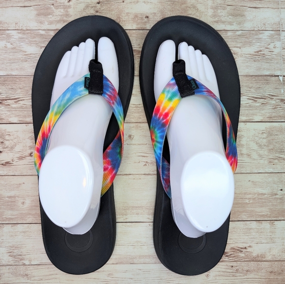 Chaco Tye Dye Thong Flip Flop Summer Sandals Men\'s 13 main image 11